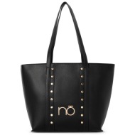 τσάντα nobo bagp380-k020 μαύρο απομίμηση δέρματος/-απομίμηση δέρματος