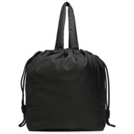 τσάντα calvin klein ck nylon shopper md k60k610743 bax υφασμα/-ύφασμα