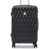 μεσαία βαλίτσα semi line t5722-3 czarny υλικό - abs