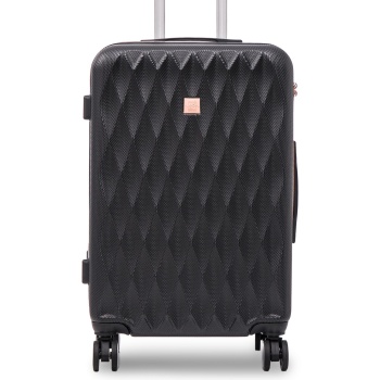 μεσαία βαλίτσα semi line t5722-3 czarny υλικό - abs σε προσφορά