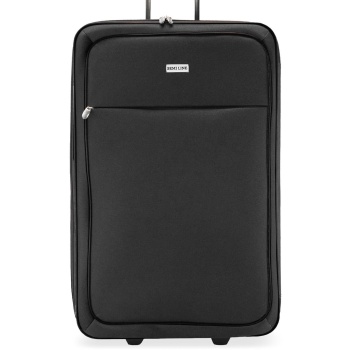 βαλίτσα καμπίνας semi line t5656-1 μαύρο ύφασμα  σε προσφορά