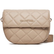 τσάντα valentino bigs vbs3xj02mat ecru 991 απομίμηση δέρματος/-απομίμηση δέρματος