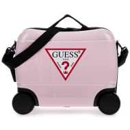 παιδική βαλίτσα guess h3gz04 wfgy0 ροζ υλικό - υλικό υψηλής ποιότητας