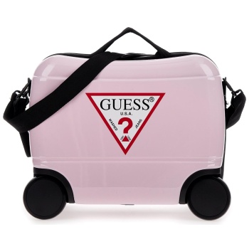 παιδική βαλίτσα guess h3gz04 wfgy0 ροζ υλικό - υλικό υψηλής σε προσφορά