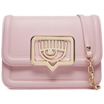 τσάντα chiara ferragni 76sb4bb1 ροζ απομίμηση σε προσφορά