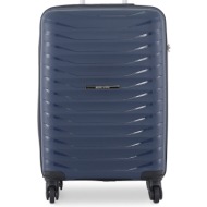 βαλίτσα καμπίνας semi line t5588-2 σκούρο μπλε υλικό - πολυπροπυλένιο