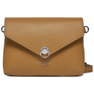 τσάντα gianni chiarini bs 10842 grn καφέ φυσικό δέρμα/grain leather