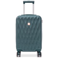 βαλίτσα καμπίνας semi line t5725-2 πράσινο υλικό - abs