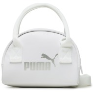 τσάντα puma core up mini grip bag 079479 03 λευκό απομίμηση δέρματος/-απομίμηση δέρματος