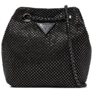 τσάντα guess lua (rm) evenings-bags hwrm92 05750 μαύρο υλικό/-υλικό υψηλής ποιότητας
