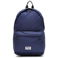 σακίδιο fila boma badge backpack s’cool two fbu0079 σκούρο μπλε ύφασμα - ύφασμα