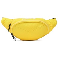 τσαντάκι μέσης caterpillar waist bag 84354-534 κίτρινο υφασμα/-ύφασμα