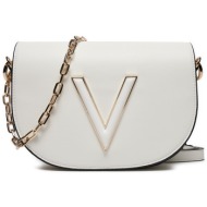 τσάντα valentino coney vbs7qn03 λευκό απομίμηση δέρματος/-απομίμηση δέρματος