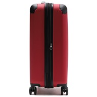 μεσαία βαλίτσα travelite city 73048 κόκκινο υλικό - abs