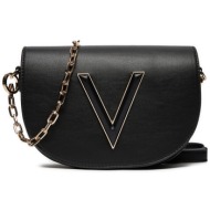 τσάντα valentino coney vbs7qn03 μαύρο απομίμηση δέρματος/-απομίμηση δέρματος