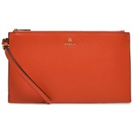 τσάντα furla camelia s envelope we00451-are000-vit00-1007 πορτοκαλί