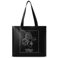 τσάντα nobo bagp680-k020 μαύρο απομίμηση δέρματος/-απομίμηση δέρματος