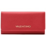 μεγάλο πορτοφόλι γυναικείο valentino divino vps1ij113 κόκκινο απομίμηση δέρματος/-saffiano