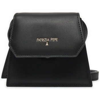 τσάντα patrizia pepe 8b0184/l095-k103 μαύρο φυσικό σε προσφορά