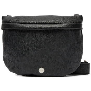τσάντα ryłko r30136tb μαύρο φυσικό δέρμα/grain leather