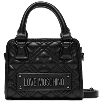 τσάντα love moschino jc4016pp1ila000a μαύρο απομίμηση σε προσφορά