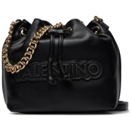 τσάντα valentino oxford re vbs7lt04 μαύρο απομίμηση δέρματος/-απομίμηση δέρματος