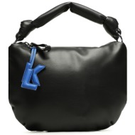 τσάντα karl lagerfeld 230w3080 μαύρο απομίμηση δέρματος/-απομίμηση δέρματος