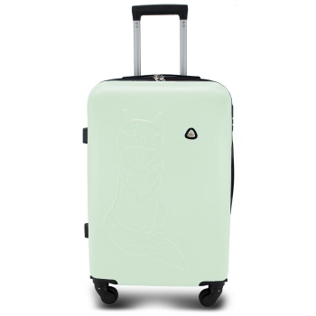 μεσαία βαλίτσα semi line t5626-4 μπλε υλικό - υλικό υψηλής σε προσφορά