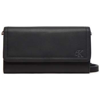 τσάντα calvin klein jeans block longfold w/strap k60k612263