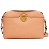 τσάντα coccinelle e1 md0 15 01 01 πορτοκαλί φυσικό δέρμα - grain leather