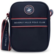 τσαντάκι beverly hills polo club bhpc-m-011-ccc-05 σκούρο μπλε