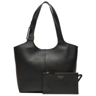 τσάντα coccinelle qha coccinellebrume e1 qha 11 02 01 μαύρο φυσικό δέρμα/grain leather