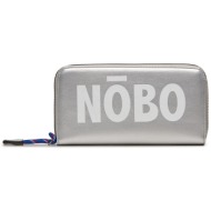 μεγάλο πορτοφόλι γυναικείο nobo npur-m0010-c022 ασημί απομίμηση δέρματος/-απομίμηση δέρματος