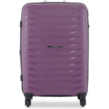 μεγάλη βαλίτσα semi line t5587-6 ροζ υλικό - πολυπροπυλένιο σε προσφορά