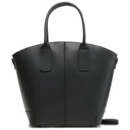 τσάντα ryłko r40642tb μαύρο φυσικό δέρμα/grain leather