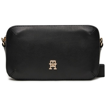 τσάντα tommy hilfiger chic camera bag aw0aw16689 μαύρο σε προσφορά