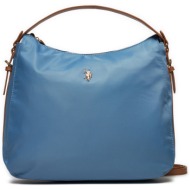 τσάντα u.s. polo assn. beuhu6378wip214 μπλε ύφασμα - ύφασμα