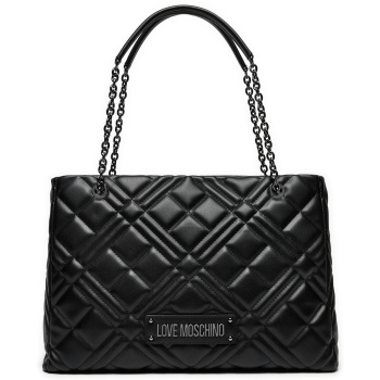 τσάντα love moschino jc4145pp1lla000a μαύρο απομίμηση
