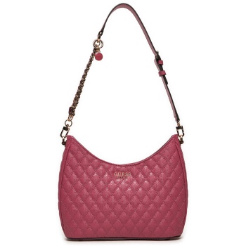 τσάντα guess yarmilla (gg) hwgg93 22020 ροζ απομίμηση