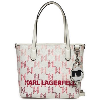 τσάντα karl lagerfeld 245w3065 λευκό απομίμηση