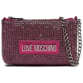 τσάντα love moschino jc4046pp1llp162a ροζ υλικό/-υλικό
