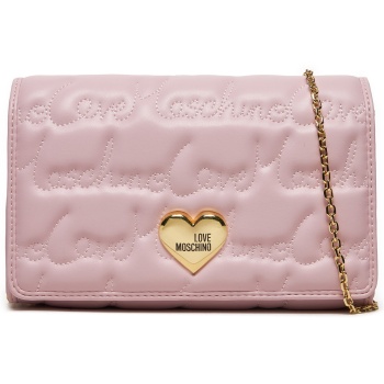 τσάντα love moschino jc4128pp1llj0600 ροζ απομίμηση
