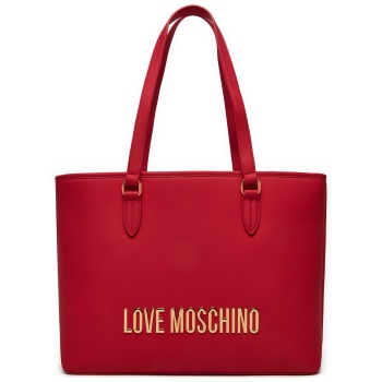 τσάντα love moschino jc4190pp1lkd0500 κόκκινο απομίμηση