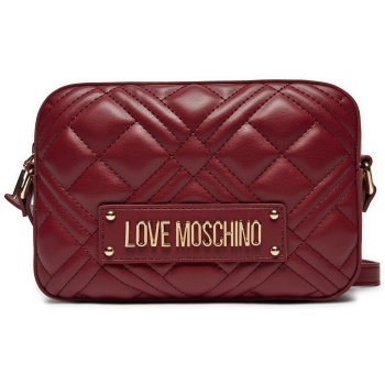 τσάντα love moschino jc4150pp1lla0552 μπορντό απομίμηση