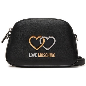 τσάντα love moschino jc4077pp1ll1000a μαύρο φυσικό