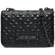 τσάντα love moschino jc4000pp1lla000a μαύρο απομίμηση δέρματος/-απομίμηση δέρματος