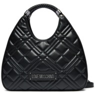 τσάντα love moschino jc4146pp1lla000a μαύρο απομίμηση δέρματος/-απομίμηση δέρματος