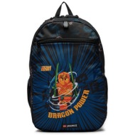 σχολική τσάντα lego 20268-2404 μαύρο ύφασμα - πολυεστέρας