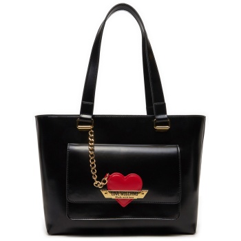 τσάντα love moschino jc4141pp1llm1000 μαύρο απομίμηση