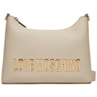 τσάντα love moschino jc4025pp1lkd0110 μπεζ απομίμηση δέρματος/-απομίμηση δέρματος